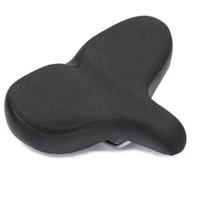 Bicycle Saddle Extra Wide Soft Comfort Bike Seat Men Women Relief Black E-Bike