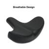 Bicycle Saddle Extra Wide Soft Comfort Bike Seat Men Women Relief Black E-Bike view 2