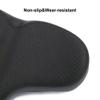 Bicycle Saddle Extra Wide Soft Comfort Bike Seat Men Women Relief Black E-Bike view 4