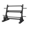 BELUND 3-Tier Dumbbell Rack Stand, Steel Dumbbell Bench Free Weights Plates Ideal Barbell Rack for Health Clubs and Home Gyms,Bearing 1200Lbs view 1