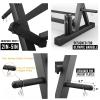 BELUND 3-Tier Dumbbell Rack Stand, Steel Dumbbell Bench Free Weights Plates Ideal Barbell Rack for Health Clubs and Home Gyms,Bearing 1200Lbs view 3