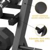BELUND 3-Tier Dumbbell Rack Stand, Steel Dumbbell Bench Free Weights Plates Ideal Barbell Rack for Health Clubs and Home Gyms,Bearing 1200Lbs view 4
