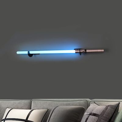 BYTOTU Lightsaber Wall Mount - Stand & Display for Lightsabers, Swords - Black (1 Set)