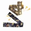 FLURSAILE 2pcs Sword Bag 51inch Synthetic Silk Katana Bag Sword Cover Carrying Case For Samurai Swords (Lucky Flower & Cloud) view 1