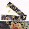 FLURSAILE 2pcs Sword Bag 51inch Synthetic Silk Katana Bag Sword Cover Carrying Case For Samurai Swords (Lucky Flower & Cloud) view 3