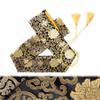 FLURSAILE 2pcs Sword Bag 51inch Synthetic Silk Katana Bag Sword Cover Carrying Case For Samurai Swords (Lucky Flower & Cloud) view 4