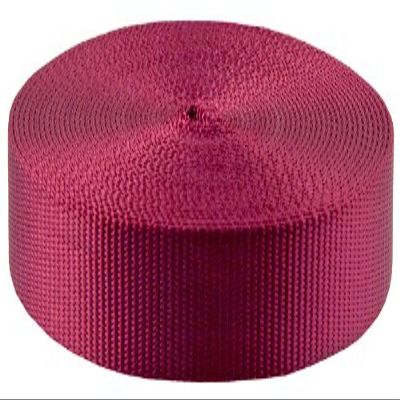 Country Brook Design 3/4 Inch Burgundy Super Heavy Nylon Webbing Closeout, 10 Yards