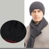 KANDUO 3 in 1 Women Soft Warm Thick Knitted Hat Scarf & Gloves Winter Set A Great Gift (Color : D, Size : One Size) view 4