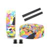 Road Bike Bicycle Track Handlebar Tape Rainbow Camo Handle Bar Drop Bullhorn view 2
