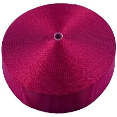 Country Brook Design 3/4 Inch Burgundy Super Heavy Nylon Webbing Closeout, 50 Yards