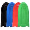Superio Toboggan Snow Sled- 46 Plastic Open Back Sled for Kids and Adults- Heavy Duty Sled with Hole for Downhill Sledding, Winter Outdoor Sports, (Red, Blue, Green, Black) view 1
