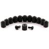 [12 Pack] HolsterSmith Holster Retention Assembly - Black Chicago Screw Slotted Post Truss Head Design - (.500 Inch Slotted Post + .500 Phillips Truss Head Screw + .480 EPDM Washer) view 2