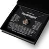 Crown Pendant Necklace My Dearest Granddaughter Crown Necklace view 1