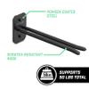 GoSports Wall Mounted Ski and Snowboard Storage Rack - 2 or 8 Ski Sizes view 4