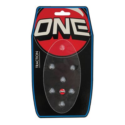 One Mfg Clear Oval Stomp Pad/Traction Pad for Snowboards