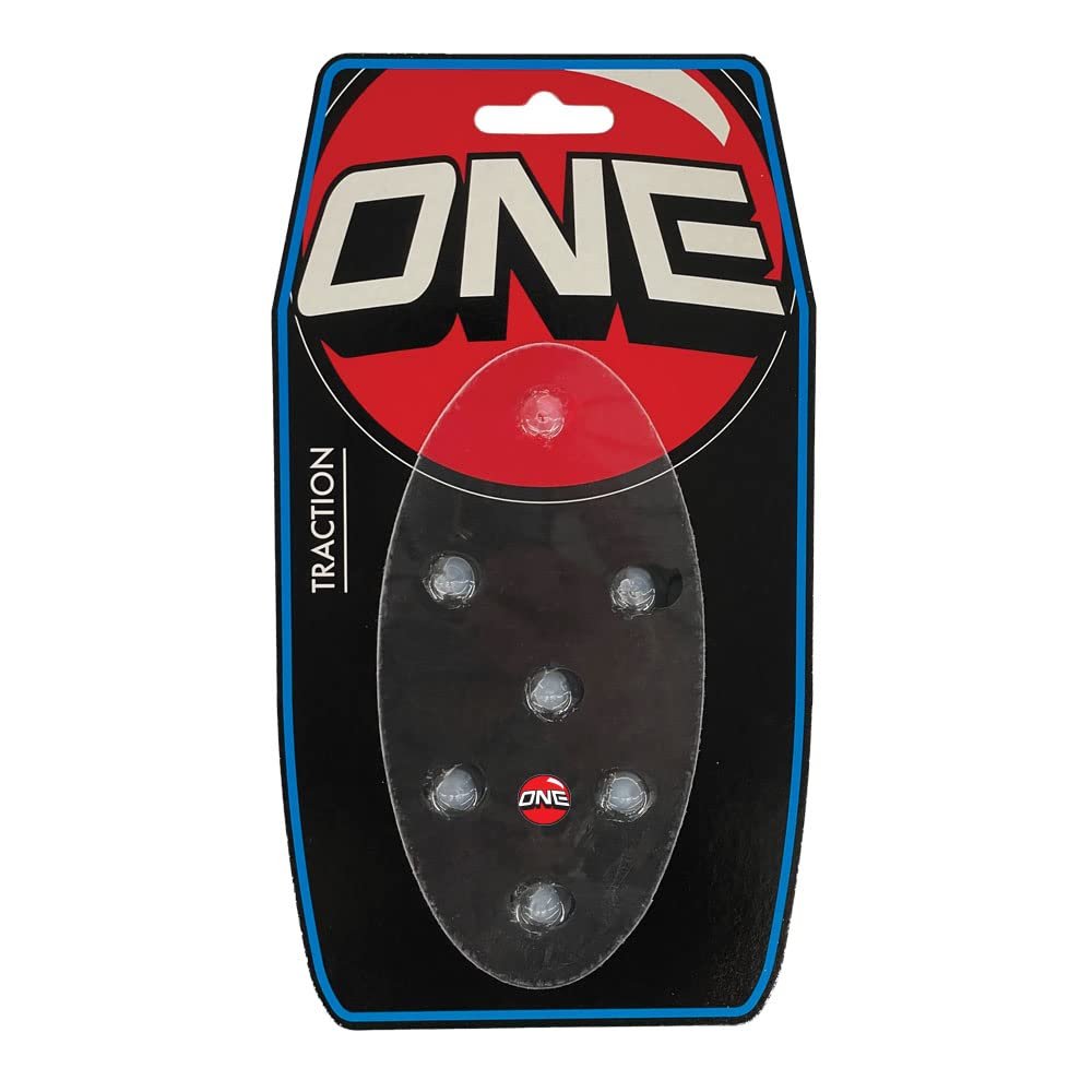 One Mfg Clear Oval Stomp Pad/Traction Pad for Snowboards