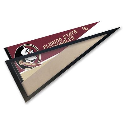 College Flags & Banners Co. Florida State Seminoles Pennant and Wood Pennant Frame