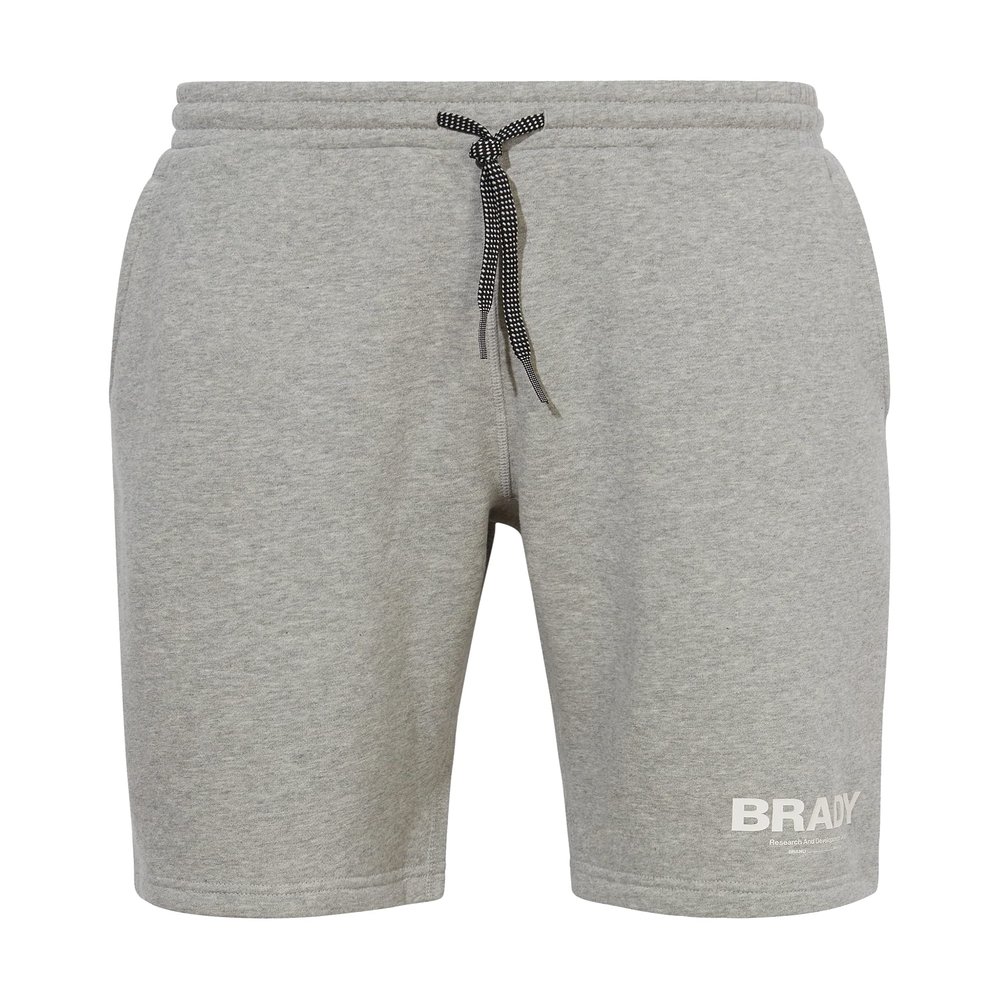 BRADY Men's Cotton Fleece R+D Short, Graphite