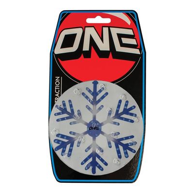 One Mfg Snowflake Stomp Pad/Traction Pad for Snowboards