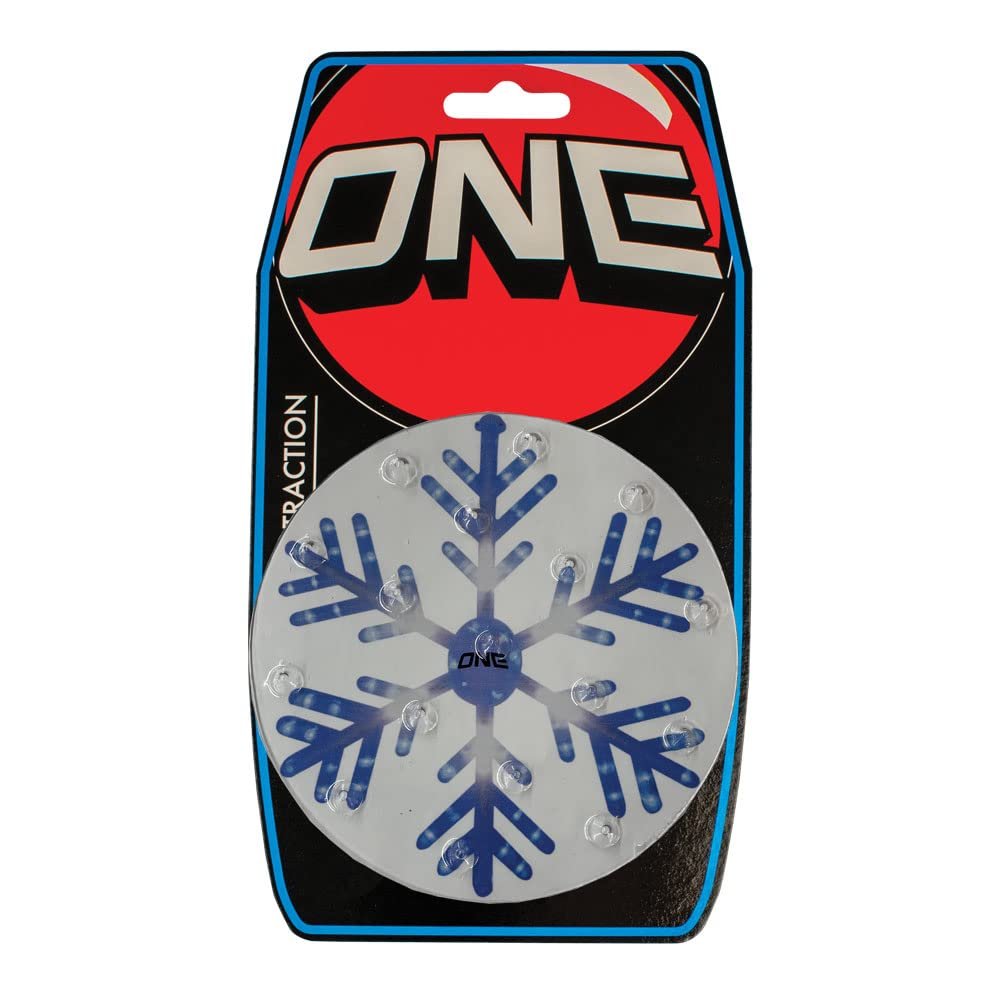 One Mfg Snowflake Stomp Pad/Traction Pad for Snowboards