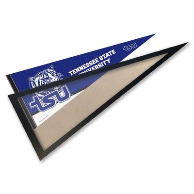 College Flags & Banners Co. Tennessee State Tigers Pennant and Wood Pennant Frame
