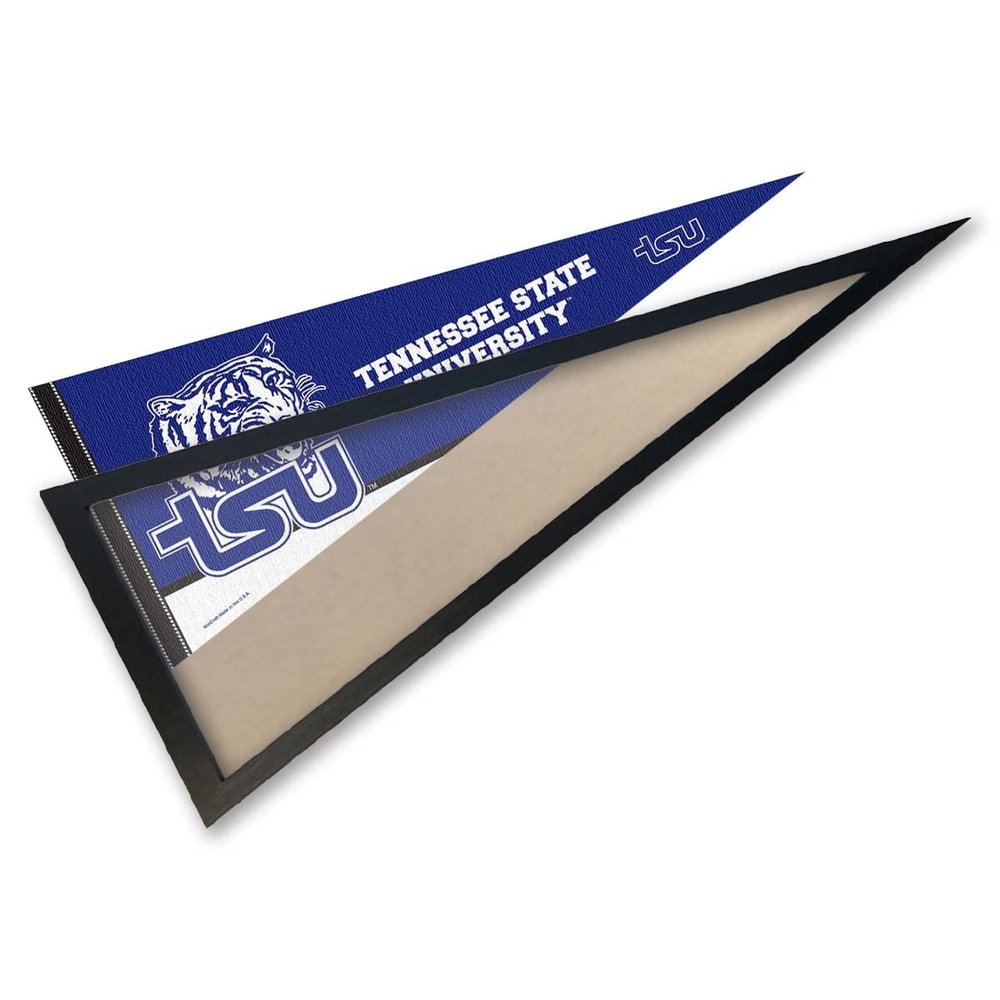 College Flags & Banners Co. Tennessee State Tigers Pennant and Wood Pennant Frame