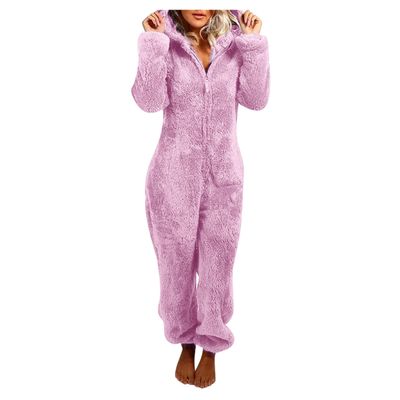 sherpa jumpsuit women