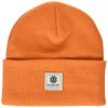 Element Mens Dusk Beanie Hat, Burnt Orange, Small US view 1