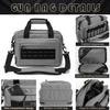 VEAGIA Range Bag,Pistol Case,Gun Range Bags For Handguns And Ammo Pouch 2 Pistols Soft Carrying Shooting Bag (Grey 1.0) view 2