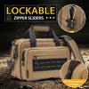 VEAGIA Range Bag,Pistol Case,Gun Range Bags For Handguns And Ammo Pouch 2 Pistols Soft Carrying Shooting Bag (Brown) view 3