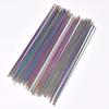 12pcs 2.0mm Stainless Steel Spokes Vacuum Plated Rainbow Spokes 26 27.5 29 Inch Spoke Caps Mountain/Road Bike Spokes (Color : 261MM X 12pcs) view 4