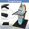 Neorexon Surfboard Rack Wall Mount 6 Arms/8 Arms, Surfboard Rack for Wall with Rubber Mat, Vertical Paddle Board Storage Holds 6 Boards/8 Boards Storage Mount System at Home and Garage view 3