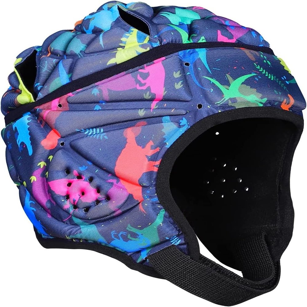 TIAXU TIAXU Rugby Helmet - Soft Padded Headgear 7v7 Flag Football Headguard Soccer Head Protection Protective Soft Helmet Football for Youth & Adult