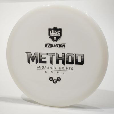 Discmania Evolution Neo Method Disc Golf Midrange Disc, Pick Color/Weight [Stamp & Exact Color May Vary] White 170-172 Grams