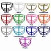 Mix Sports MX10 Pro Cat Eye Hockey Goalie Cage (Non-Certified) for Ice, Inline, Roller, Street & DEK Hockey - Carolina Blue view 2