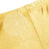 Toddler Girls Glitter Ballet Dance Shorts Bike Short Breathable Playgrounds Gymnastics Spring Winter (Gold, 3-4 Years) view 4