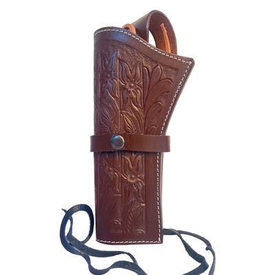 Hulara Leather Western Gun Holster Heritage Rough Rider .Colt SAA Wrangler Single Six Vaquero Cowboy Holsters for 4.75" and 5.5" Barrel Revolvers Heritage Holster