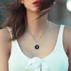 Xray Skeleton Women's Necklace Trendy Pendant Round Funny Gift Personalized for Men Gold Silver view 4