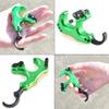 ZSHJGJR Compound Bow Release Thumb Tension Bow Release 3 and 4 Grip Adjustable Archery Bow Release Aids Hand Held Bow Release for Compound Bow Hunting Shooting Accessories (Green) view 3