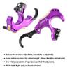 ZSHJGJR Compound Bow Release Thumb Tension Bow Release 3 and 4 Grip Adjustable Archery Bow Release Aids Hand Held Bow Release for Compound Bow Hunting Shooting Accessories (Purple) view 3