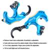 ZSHJGJR Compound Bow Release Thumb Tension Bow Release 3 and 4 Grip Adjustable Archery Bow Release Aids Hand Held Bow Release for Compound Bow Hunting Shooting Accessories (Lake Blue) view 4
