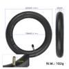 10x2.125 Tire with Inner Tube 10 inch for Segway Ninebot F20 F25 F30 F40 F Series Heavy Duty Replacement Wheels Parts Inner Tube Tire for Electric Scooter Accessories (Black) view 4