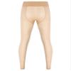 dPois Men's Glossy Long Trousers Tights Thermal Sissy Underwear Pajamas Pants See Through Leggings Nude One Size view 2