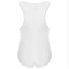 Jugaoge Mens Oily Glossy One Piece Bodysuit Swimming Suits Sleeveless Sports Swimwear Yoga Jumpsuit White X-Large view 4