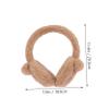 VOSAREA 1pc Cute Cold Ear Warmer Earmuffs for Boys and Girls Fuzzy Protective Ear Covers Color for Winter Outdoor Activities Birthday view 2