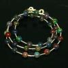 925 Sterling Silver Natural Black Ethiopian Opal Beads Strand Necklace Christmas Gift view 3
