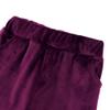 ZFTTZYMX Unisex Kids Velvet Tracksuit Jogger Set Solid Velour Long Sleeve Zipper Hoody Tops + Sweatpants Outfits 2PCS view 4