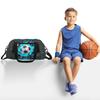 3D Light Wall Football Soccer Pattern Gym Duffle Bag for Kids,Sports Bag for Teens Boys & Girls Small Waterproof Overnight Weekender Carry School Practice Travel Bag view 2