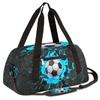 3D Light Wall Football Soccer Pattern Gym Duffle Bag for Kids,Sports Bag for Teens Boys & Girls Small Waterproof Overnight Weekender Carry School Practice Travel Bag view 3