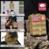 [Upgrade] Survival First Aid Kit Outdoor Molle System with Tactical Gear Set Trauma Kit for Camper Travel Hunting Hiking and Adventures view 2